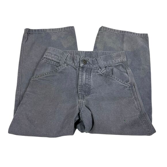 Patagonia Boys Gray Cotton Y2K Wide Leg Pants Size 8 - Picture 3 of 13